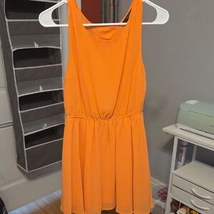 Forever 21 Bright Orange Top